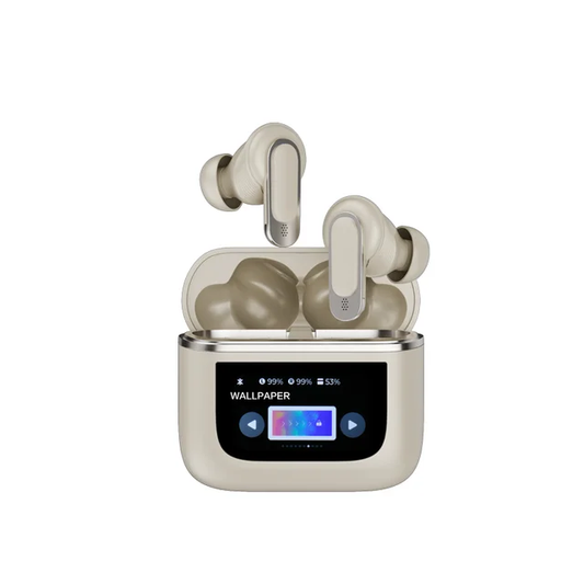 V8 Multi-function smart wireless earbuds IPX-5 waterproof gold